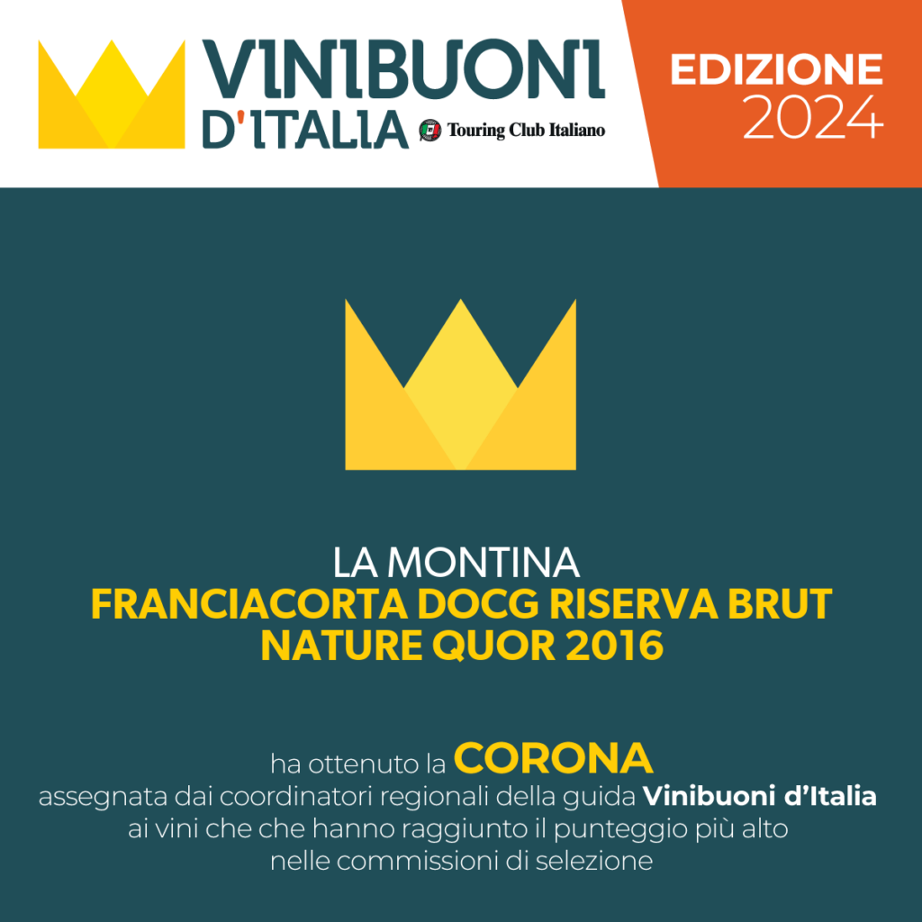 corona-vinibuoni-la montina Franciacorta Quor nature 2016